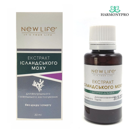 Екстракт ісландського моху / iceland moss extract 30 ml